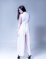 White lace skirts